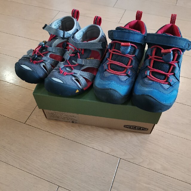 KEEN(キーン)のKEEN　サンダルセット　19.5 キッズ/ベビー/マタニティのキッズ靴/シューズ(15cm~)(アウトドアシューズ)の商品写真