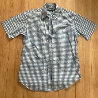 ラルフローレン(Ralph Lauren)のラルフローレン　ギンガムチェック　シャツ　メンズSサイズ(シャツ/ブラウス(半袖/袖なし))