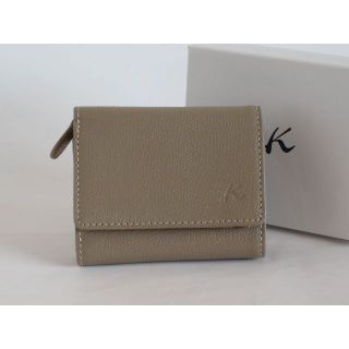 キタムラ(Kitamura)のKさん様専用　Kitamura★三折財布  牛革型押しファスナー式 三つ折り財布(財布)