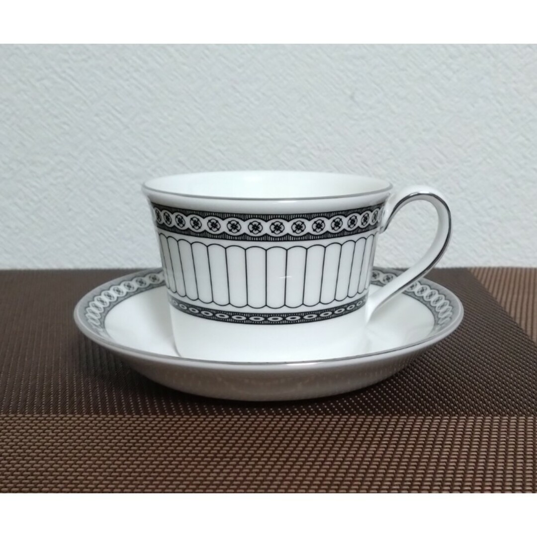 WEDGWOOD - ウェッジウッド・コントラスト ティーカップ&ソーサーの