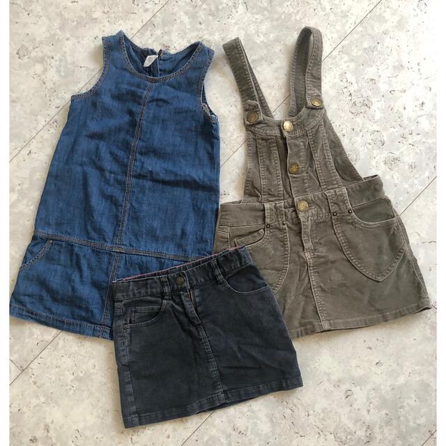 【新品未着用】プチバトー ３点セット　zara kids