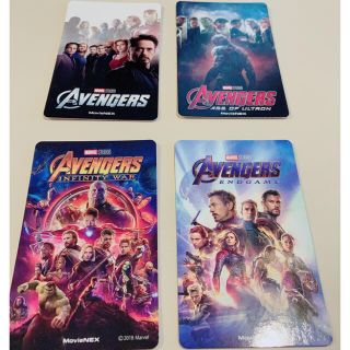 マーベル(MARVEL)のアベンジャーズ　コレクション　カード　DVD初回特典(アメコミ)