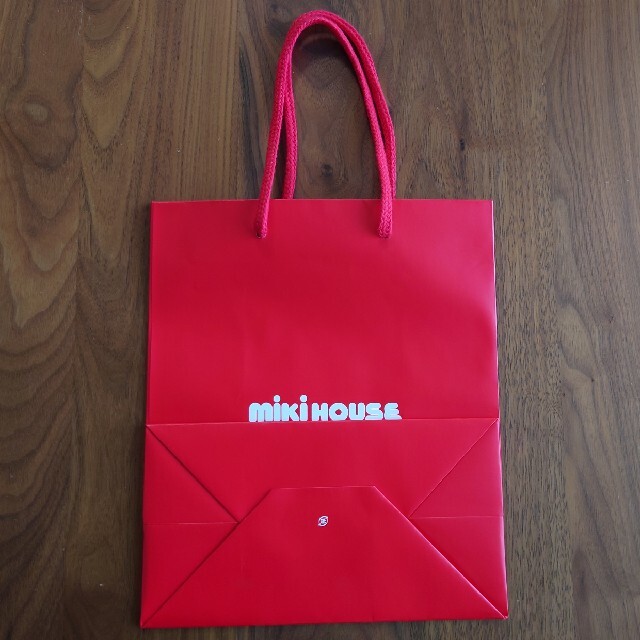mikihouse(ミキハウス)のミキハウス ショップ袋 ２枚セット レディースのバッグ(ショップ袋)の商品写真