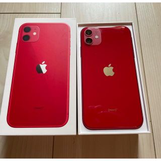 アップル(Apple)の【hiepbk2016様専用】iPhone 11 (PRODUCT)RED(スマートフォン本体)