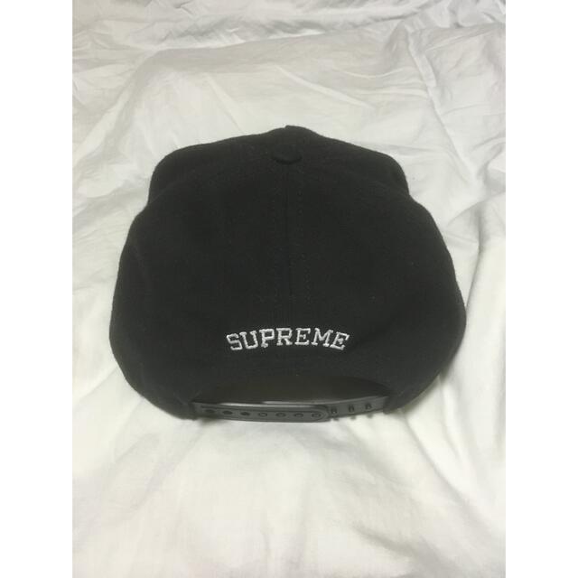 supreme ホルスの目6パネルキャップ 黒　美品　シュプリームホルスキャップ