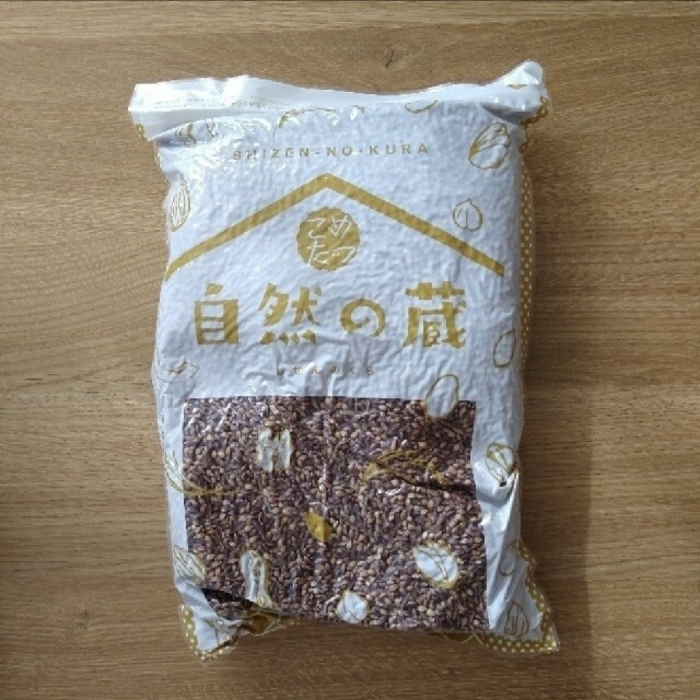 皮付きもち麦　2kg　紫もち麦　国内産　大麦　こめたつ　自然の蔵　ダイシモチ 食品/飲料/酒の食品(米/穀物)の商品写真