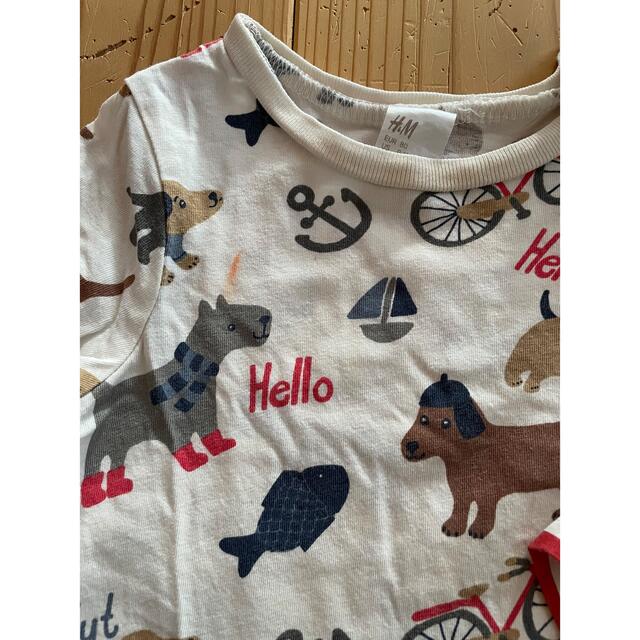 H&H(エイチアンドエイチ)のH&M 80cmTシャツ　男の子 キッズ/ベビー/マタニティのベビー服(~85cm)(Ｔシャツ)の商品写真