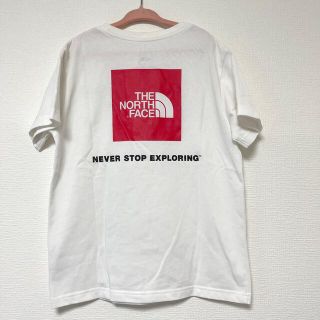 ザノースフェイス(THE NORTH FACE)のノースフェイス　スクエアロゴ　Tシャツ　140cm 白(Tシャツ/カットソー)