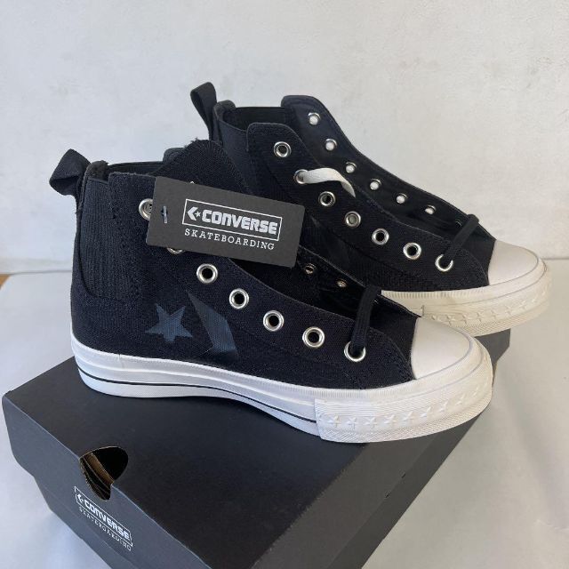 CONVERSE(コンバース)のコンバース★ブラック★レディース★23cm レディースの靴/シューズ(スニーカー)の商品写真