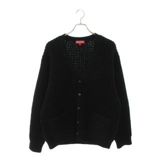 シュプリーム(Supreme)のシュプリーム 21AW Waffle Knit Cardigan ワッフルニットカーディガン メンズ S(カーディガン)