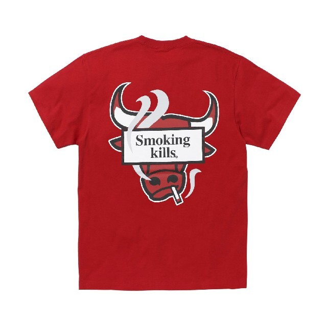 FR2×Chicago Bulls Smoking kills Tシャツマイケルジョーダン