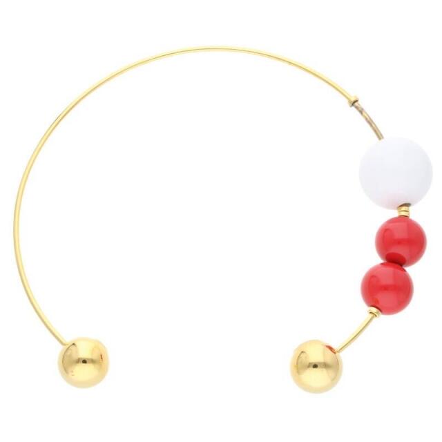 ネックレスマルニ 21SS Spheres Circular Necklace COMV0239A0 ボール装飾チョーカーネックレス レディース