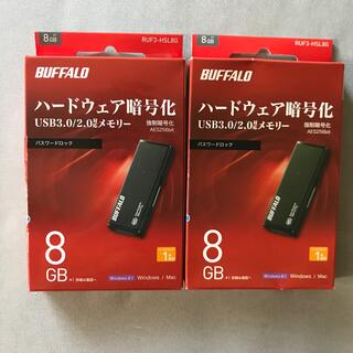 未開封です。BUFFALO USBメモリー RUF3-HSL8G(その他)