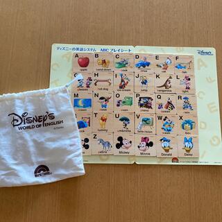 ディズニー(Disney)のDWE ABC木製パズル(知育玩具)