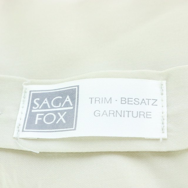 other(アザー)のサガ フォックス SAGA FOX ティペット マフラー 白 ホワイト 茶 レディースのファッション小物(マフラー/ショール)の商品写真