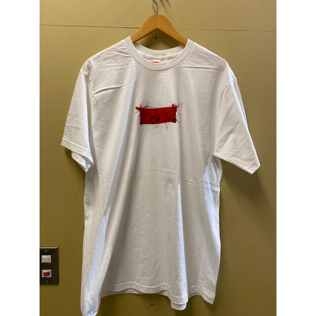 値引きする 22ss Supreme - Supreme ralph 白L  tee  box steadman Tシャツ+カットソー(半袖+袖なし)