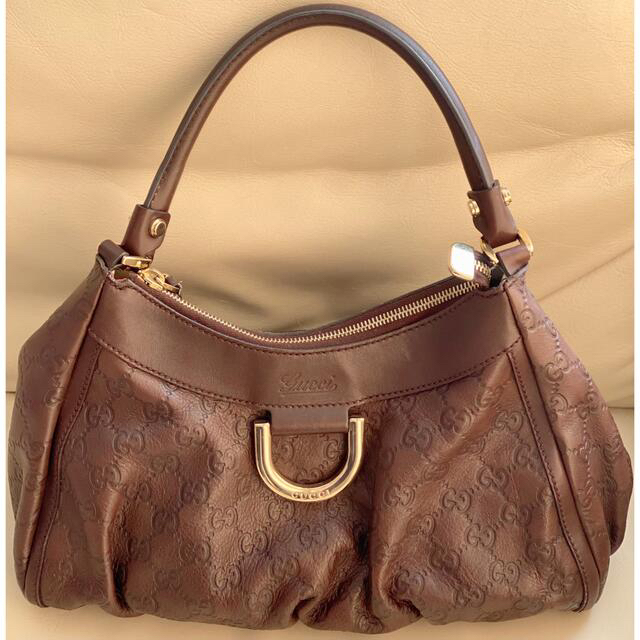 GUCCI グッチシマ レザーワンショルダーバッグ GUCCI グッチシマ レザーワンショルダーバッグ