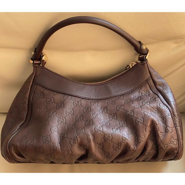 GUCCI グッチシマ レザーワンショルダーバッグ GUCCI グッチシマ レザーワンショルダーバッグ