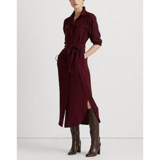 ラルフローレン(Ralph Lauren)のLAUREN RALPH LAUREN　シャツワンピース(ロングワンピース/マキシワンピース)