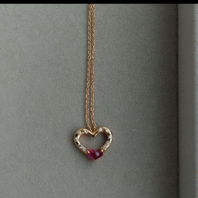 最終価格 STAR JEWELRY スタージュエリー ハートネックレス 名作