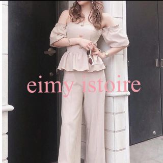 エイミーイストワール(eimy istoire)のeimy istoire オフショル オールインワン(オールインワン)