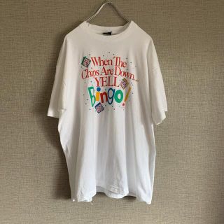 90s アメリカ製　USA製 ビンテージ　イベントtee アメリカ古着　tee(Tシャツ/カットソー(半袖/袖なし))