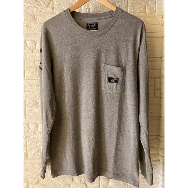 Abercrombie&Fitch(アバクロンビーアンドフィッチ)のアバクロンビー&フィッチ ロングTシャツ Sサイズ メンズのトップス(Tシャツ/カットソー(七分/長袖))の商品写真