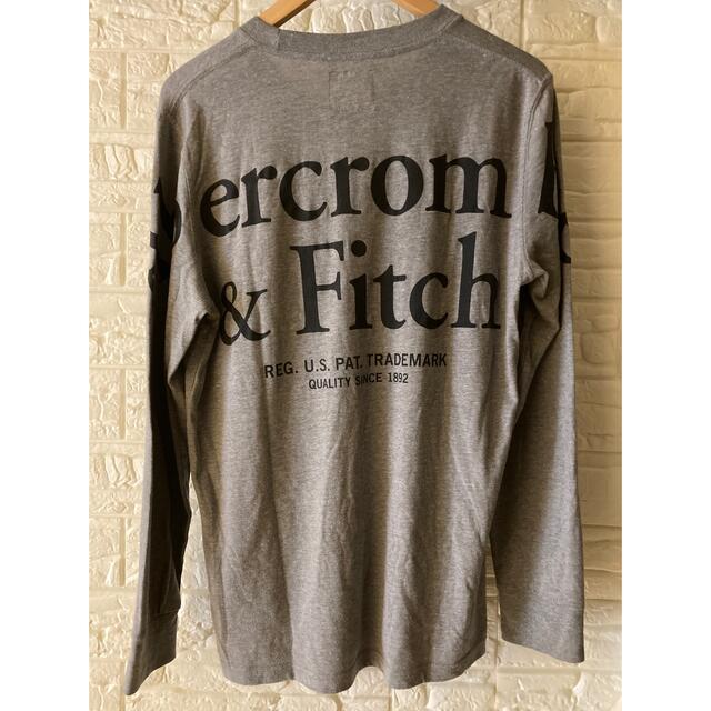 Abercrombie&Fitch(アバクロンビーアンドフィッチ)のアバクロンビー&フィッチ ロングTシャツ Sサイズ メンズのトップス(Tシャツ/カットソー(七分/長袖))の商品写真