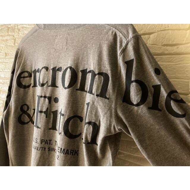 Abercrombie&Fitch(アバクロンビーアンドフィッチ)のアバクロンビー&フィッチ ロングTシャツ Sサイズ メンズのトップス(Tシャツ/カットソー(七分/長袖))の商品写真