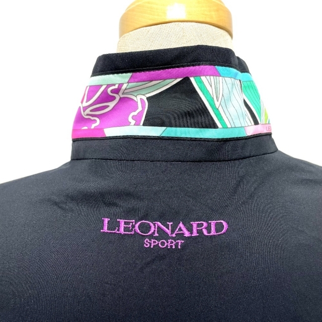 LEONARD SPORT ☆ 美品 ハート柄 ワンピース