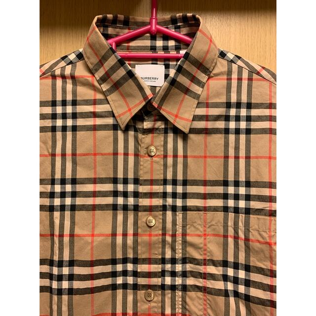 BURBERRY - 正規 20AW BURBERRY バーバリー ロゴ ノバチェック シャツ