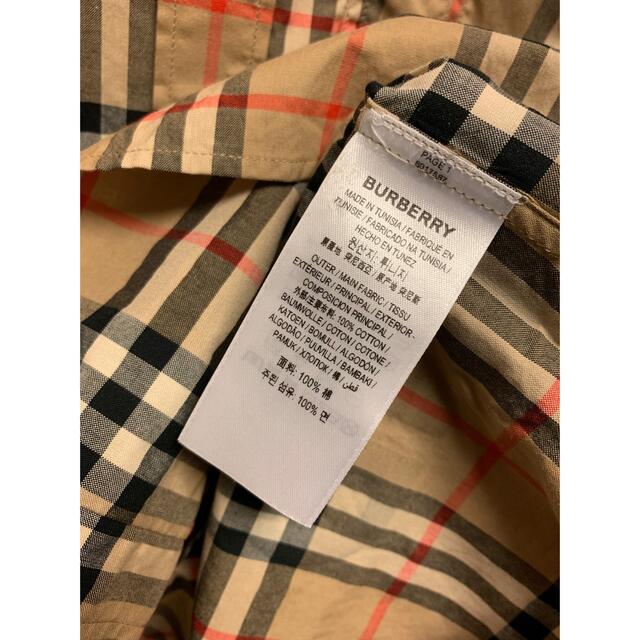 BURBERRY - 正規 20AW BURBERRY バーバリー ロゴ ノバチェック シャツ