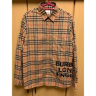 バーバリー(BURBERRY)の正規 20AW BURBERRY バーバリー ロゴ ノバチェック シャツ(シャツ)