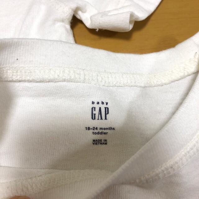 GAP Kids(ギャップキッズ)のGAP 兄弟姉妹お揃いコーデ　汚れあり キッズ/ベビー/マタニティのキッズ服男の子用(90cm~)(Tシャツ/カットソー)の商品写真