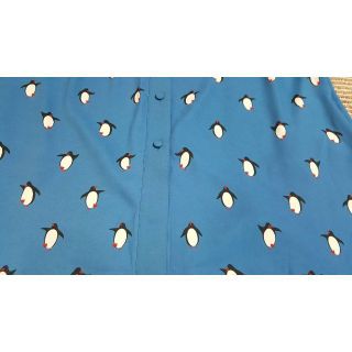 新品送料無料 US:S号ケイトスペードニューヨーク シャツ風ペンギン