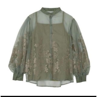 アメリヴィンテージ(Ameri VINTAGE)のameri vintage 2WAY HAZE FLOWER BLOUSE(シャツ/ブラウス(長袖/七分))