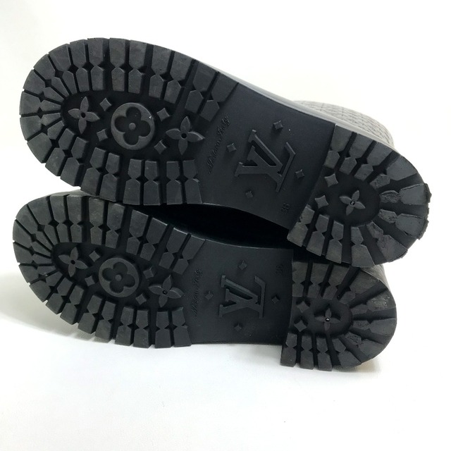 ルイヴィトン LOUIS VUITTON ロングブーツ スプラッシュライン 長靴