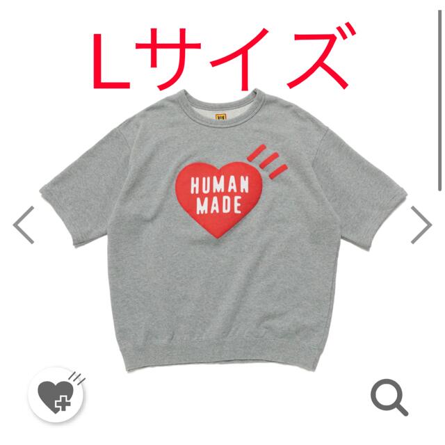 HUMAN MADE SHORT SLEEVE SWEATSHIRT