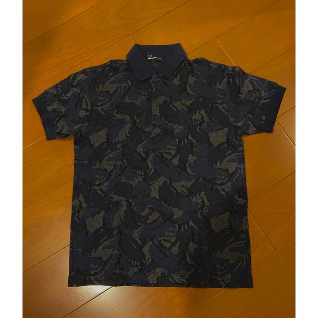 FRED PERRY(フレッドペリー)の【お値下げ！】フレッドペリーFRED PERRYカモフラージュ柄半袖ポロシャツS メンズのトップス(ポロシャツ)の商品写真