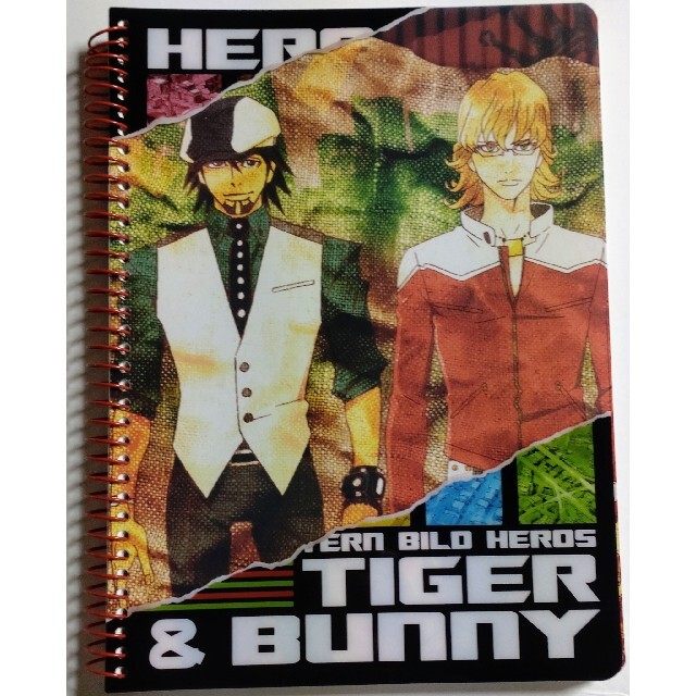 BANPRESTO(バンプレスト)のTIGER&BUNNY 一番くじきゅんキャラ G賞リングノート 虎徹&バーナビー エンタメ/ホビーのアニメグッズ(その他)の商品写真