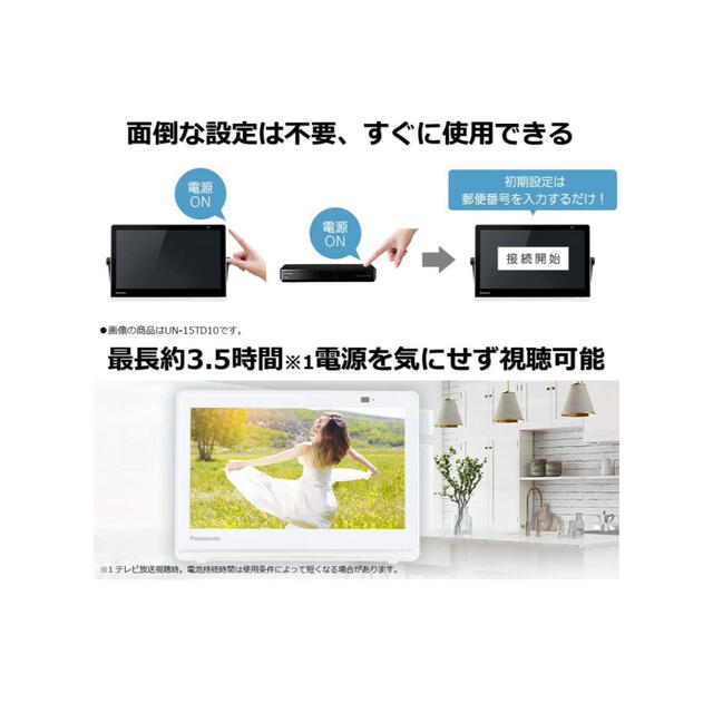 アダプター Panasonic UN-10E10-Wの通販 by Blue-eye's shop