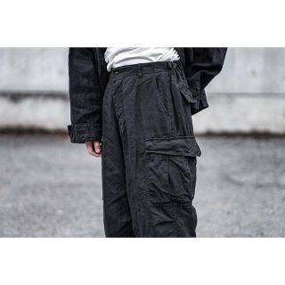 COMOLI - 【COMOLI】2021SS リネンB.D.Uパンツ size:3の通販 by Matt's