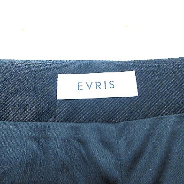 EVRIS(エヴリス)のエヴリス EVRIS スカート 台形 ミニ フリンジ S 黒 ブラック /AAM レディースのスカート(ミニスカート)の商品写真