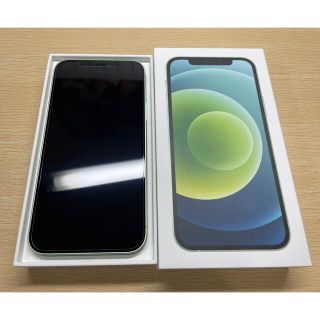 アイフォーン(iPhone)のiPhone 12 グリーン 64gb simフリー(スマートフォン本体)