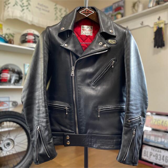 ☆Lewis Leathers レザージャケット サイクロン ブラック/34 全品送料0円 51.0%OFF