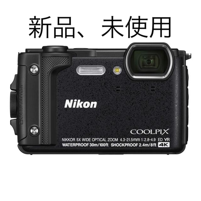 Nikon デジタルカメラ COOLPIX W300 BK クールピクス