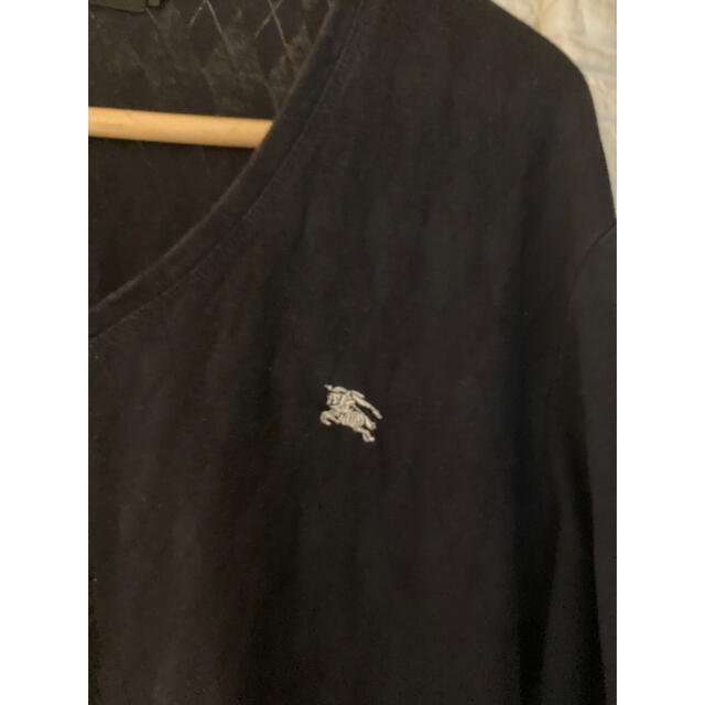 BURBERRY BLACK LABEL(バーバリーブラックレーベル)のBURBERRY BLACK LABEL ロングTシャツ メンズのトップス(Tシャツ/カットソー(七分/長袖))の商品写真