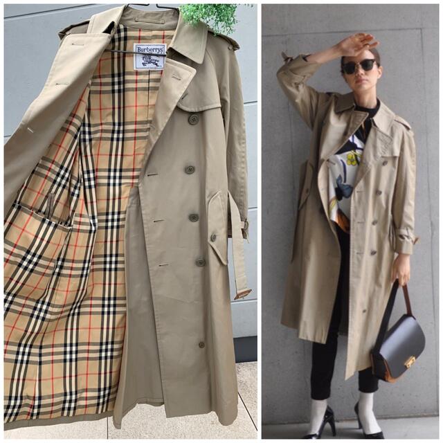 BURBERRY(バーバリー)の美品★BURBERRY トレンチコート ステンカラーコート レディースのジャケット/アウター(トレンチコート)の商品写真