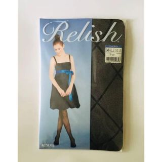 Relish パンティストッキング　ブラック(タイツ/ストッキング)