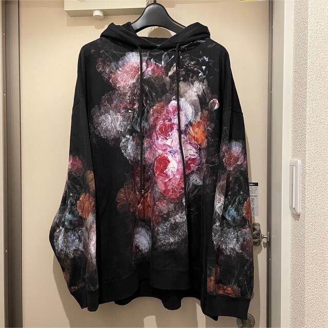 新品LAD MUSICIAN 20ss 花柄プルオーバーパーカー ROSE 46